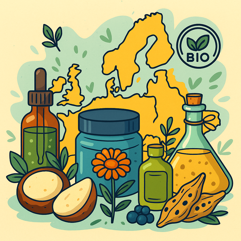 La demande européenne en ingrédients cosmétiques naturels