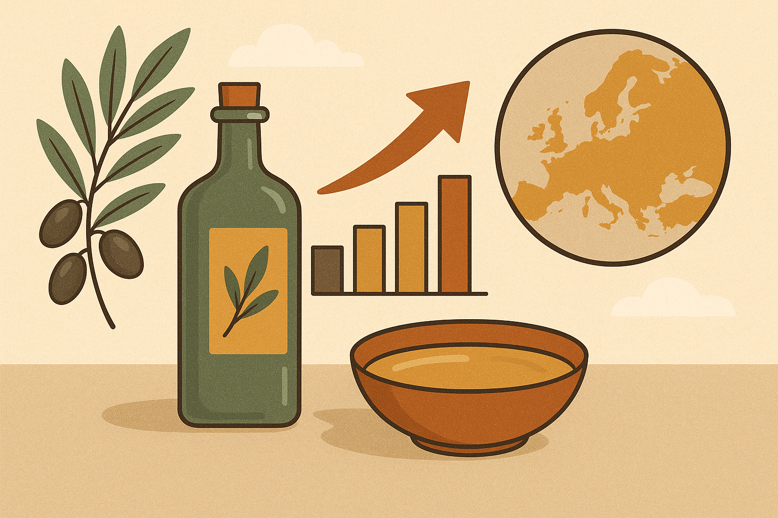 Le marché européen de l'huile d'olive : opportunités et tendances