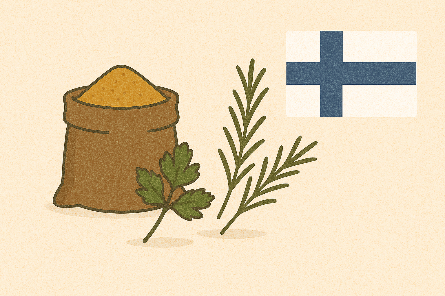 Aperçu du marché finlandais des épices et des herbes